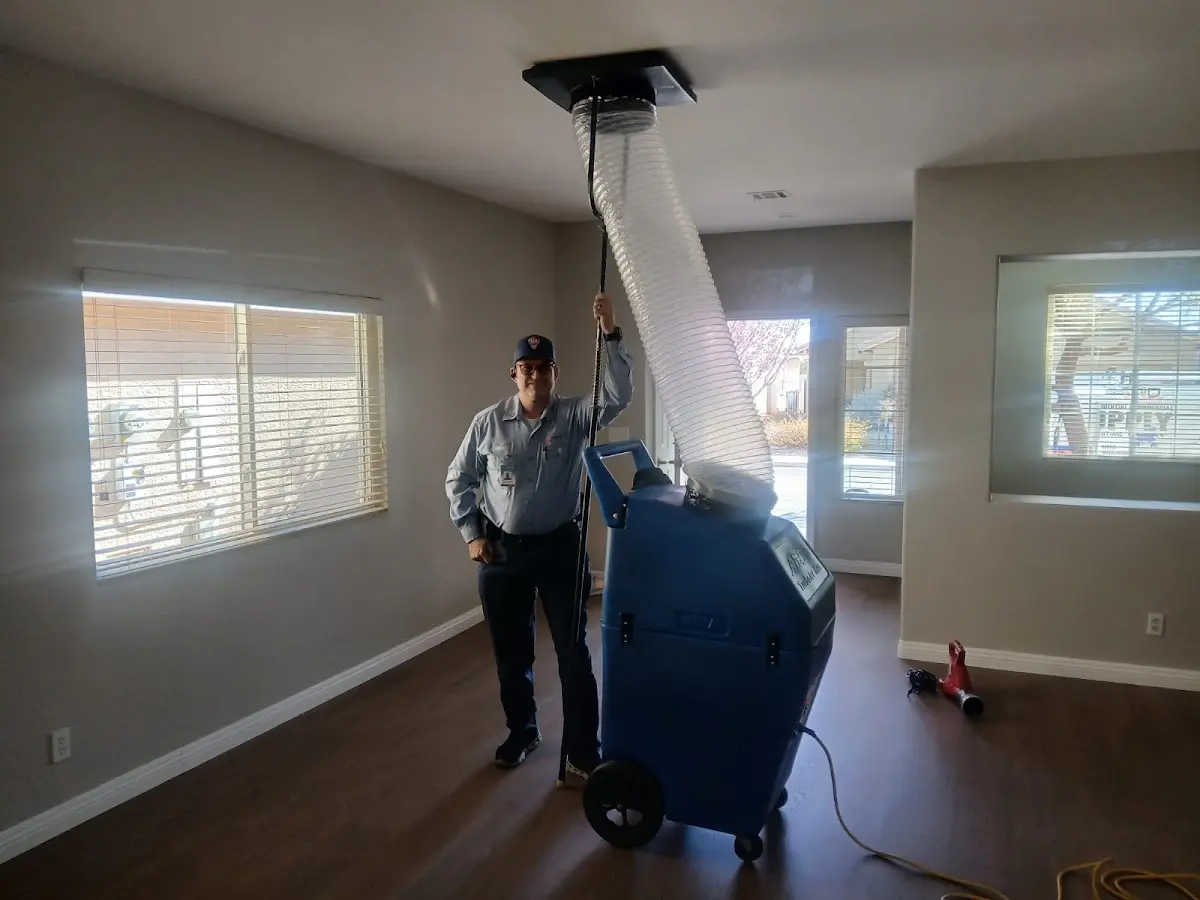 Professional AC Repair work inside a Pasadena Hills home